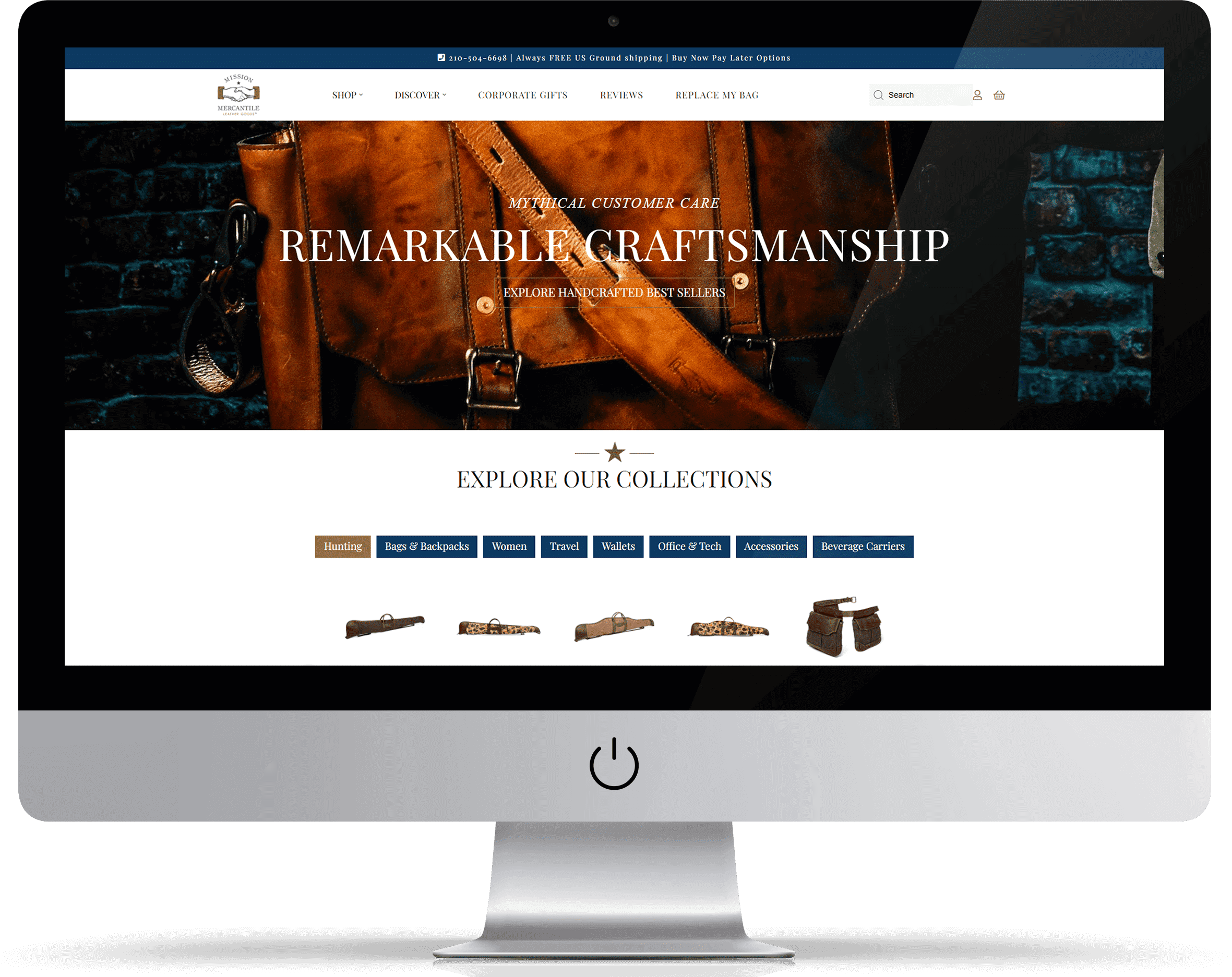 best shopify theme for seo: Missionmercantile.com